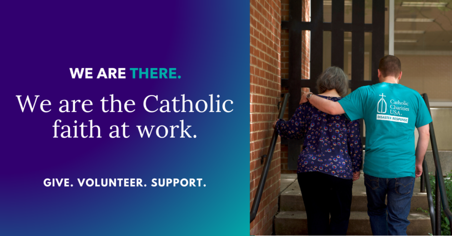 We Are There: Catholic Charities, Diocese of Des Moines Joins National Campaign